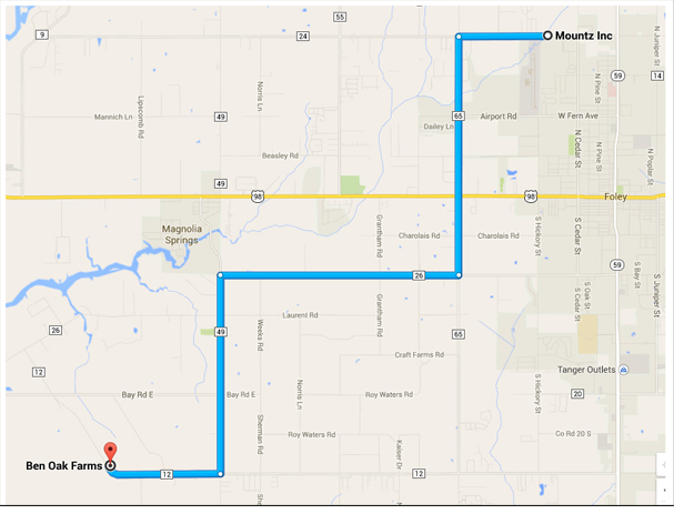 City Of Foley Map 6234